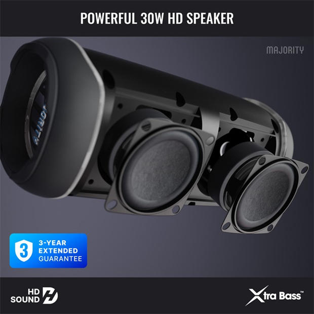 Black - MAJORITY - Majority M2 Bluetooth Speaker