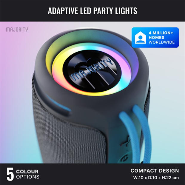Black - MAJORITY - Majority M3 Bluetooth Speaker