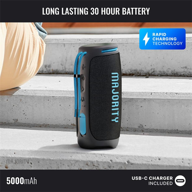 Black - MAJORITY - Majority M3 Bluetooth Speaker