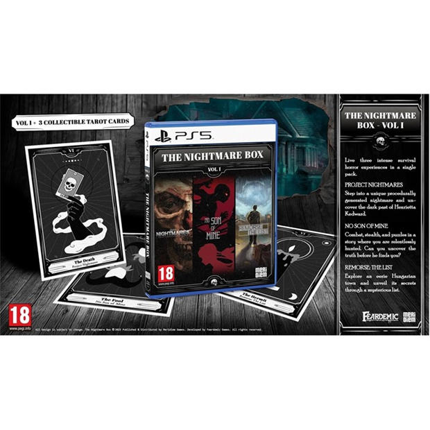 Плейстейшън 5 - Contact Sales - The Nightmare Box Volume 1