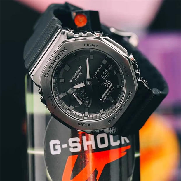 Черно/сребро - G SHOCK - Adults Digital Watch
