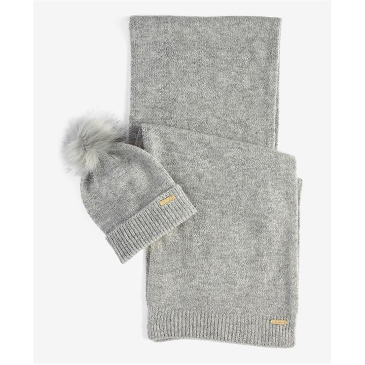 International  Women's  Sparkle Beanie & Scarf Gift Set, Football by Barbour , Sports Direct