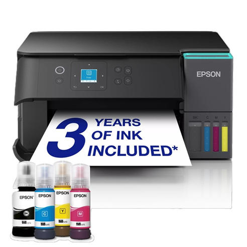 Epson - EcoTank ET-2950 A4 Multifunction Wi-Fi Ink Tank Printer With Up To 3 Years Of Ink Included