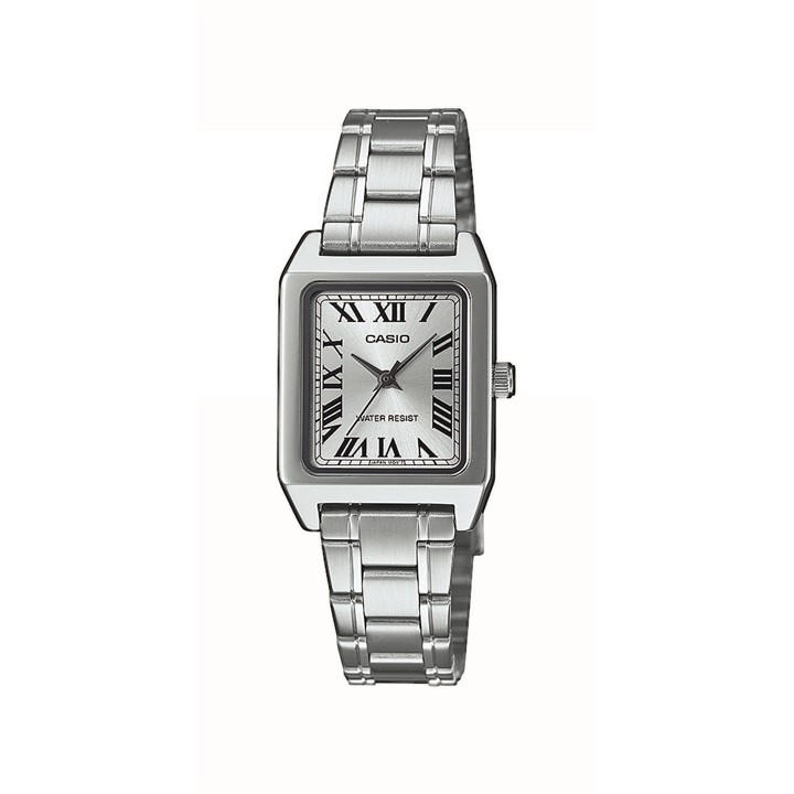 Casio Men's Silver Digital Watch in Size 31 × 22 × 7.5 mm, Sports Direct
