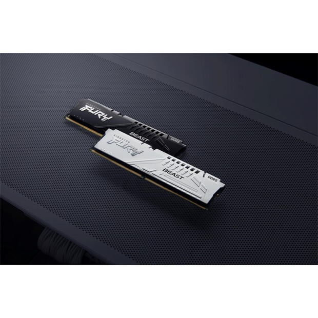 Black - Kingston Technology - FURY Beast 32GB DDR5 5600MHz PC RAM for Gaming - Black