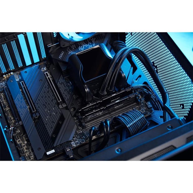 Black - Kingston Technology - FURY Beast 32GB DDR5 5600MHz PC RAM for Gaming - Black