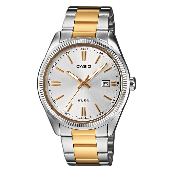 Casio  Silver  Digital Watch in Size 44.2 × 38.5 × 9.2 mm, Sports Direct