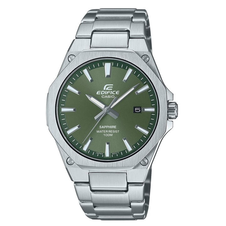 Casio Men's Silver Digital Watch in Size 44.8 × 39.9 × 7.8 mm, Sports Direct