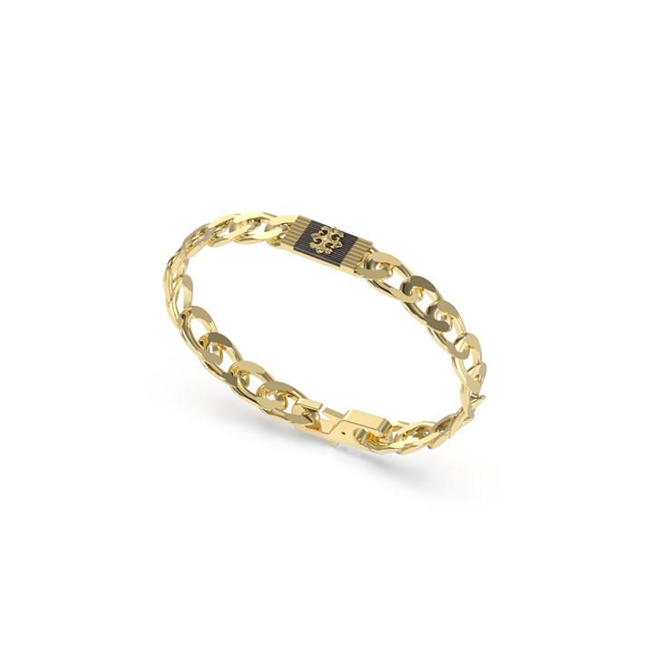 Guess Men's Gold Gesjwl Tag Bracelet Sn71, Sports Direct