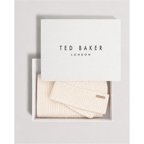 Ted Baker - Ted Baker Hat & Scarf Gift Set