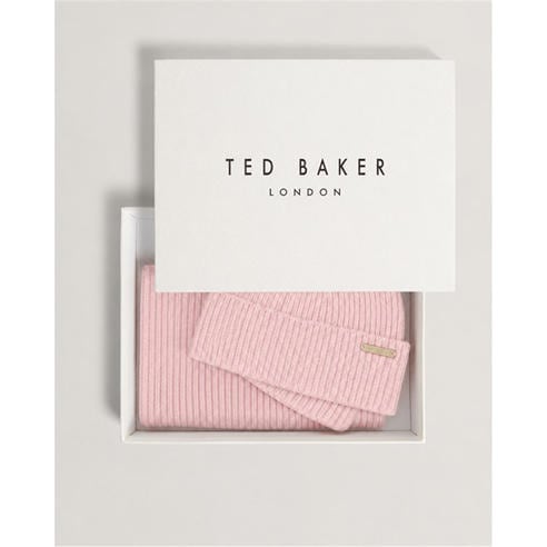 Ted Baker - Ted Baker Hat & Scarf Gift Set