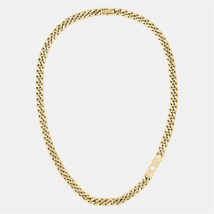 Boss Men's Gold Gents Kassy Chain Necklace, Sports Direct