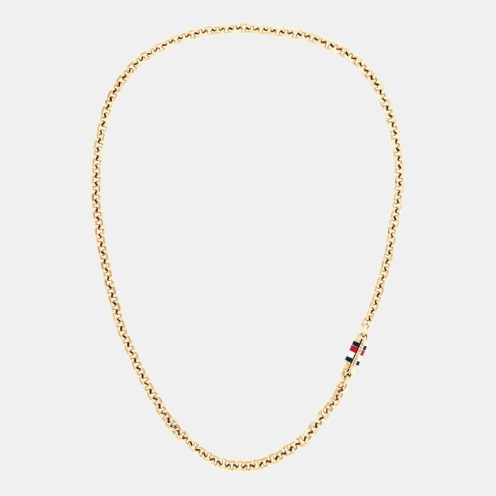 Tommy Hilfiger Men's Gold ’S Chain Necklace, Sports Direct