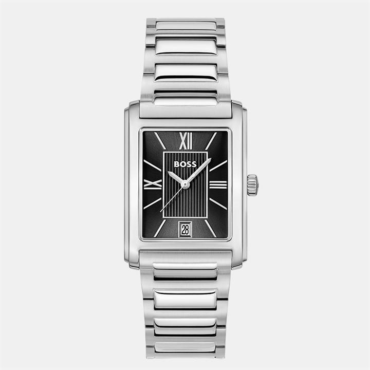 Boss Men's Silver Gents Principle Dress Watch, Sports Direct