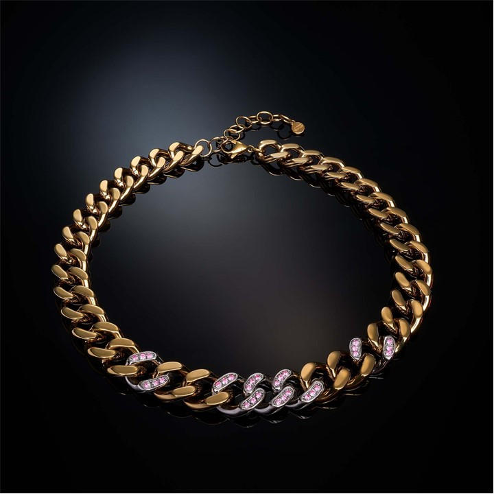 Chiara Ferragni Women's  Metallic Chain Necklace, Sports Direct