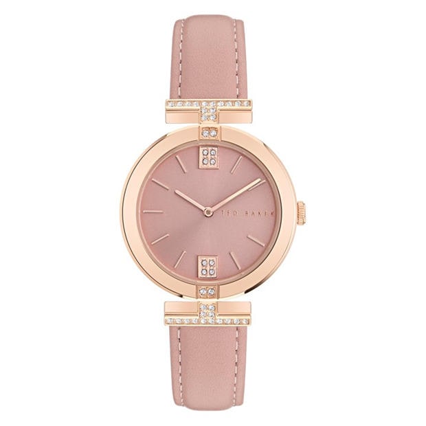 Pink/Gold - Ted Baker - Darbey Quartz Analogue Watch
