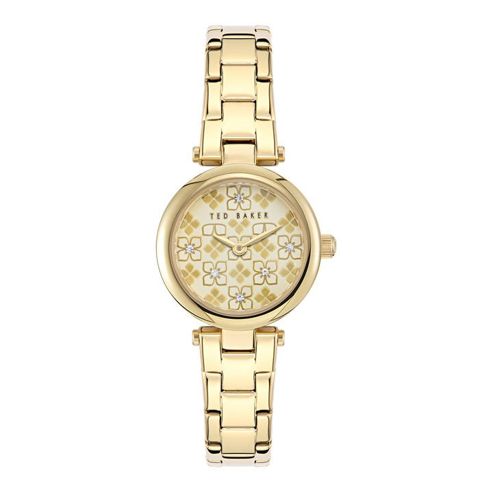Photos - Wrist Watch Ted Baker Jolyye Quartz Analogue Watch - Gold 