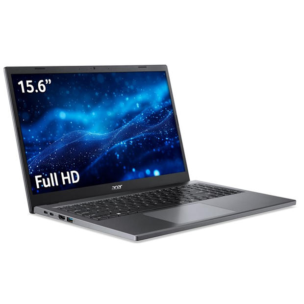 Iron / Grey - Acer - Acer Extensa 15 EX215-24 15 Inch Laptop - AMD Ryzen 5 7520U 16GB 512GB SSD Windows 11 Home