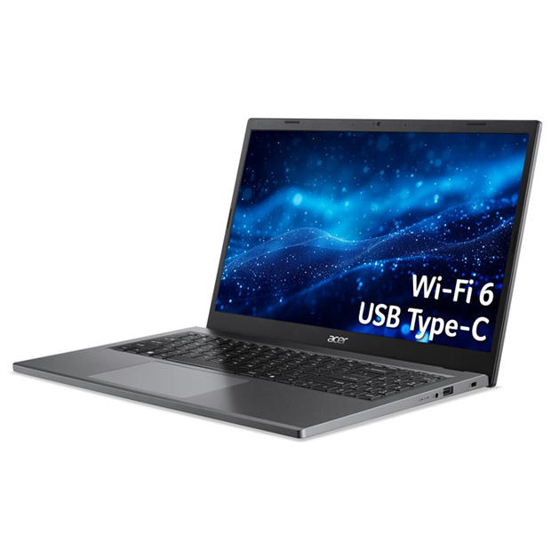 Iron / Grey - Acer - Acer Extensa 15 EX215-24 15 Inch Laptop - AMD Ryzen 5 7520U 16GB 512GB SSD Windows 11 Home
