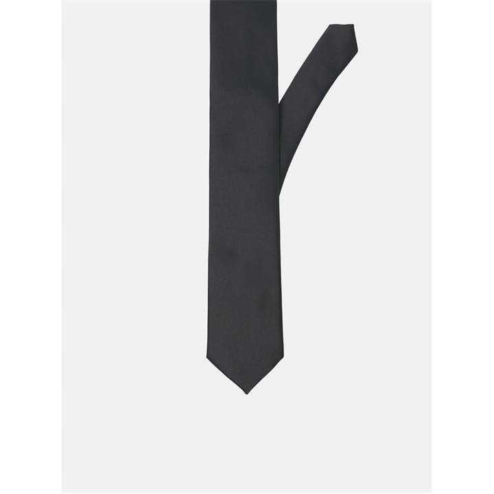 Jack And Jones Men's Black Solid Tie, Sports Direct