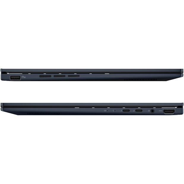 Ponder Blue - ASUS - Zenbook 14 OLED UX3405CA-QL241W Intel Core Ultra 5 225H 16GB RAM 512GB SSD 14 Touchscreen Wind
