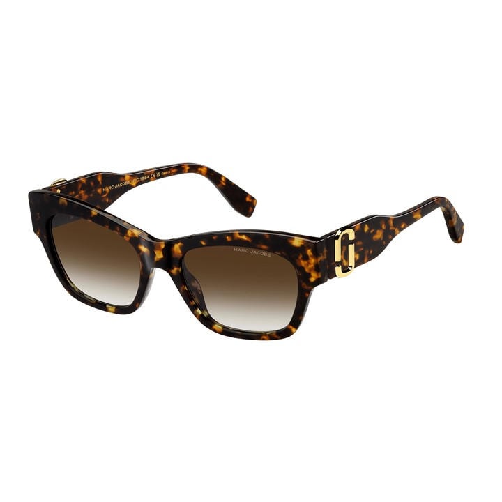 Marc Jacobs Women's Brown Round Sunglasses in Size Ladies, Sports Direct
