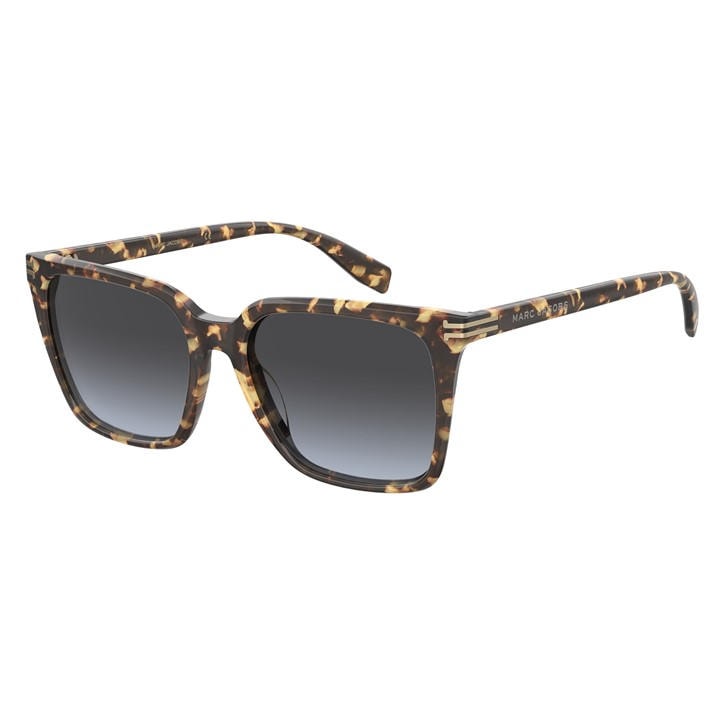 Marc Jacobs Women's Brown Rectangular Round Sunglasses in Size Ladies, Sports Direct