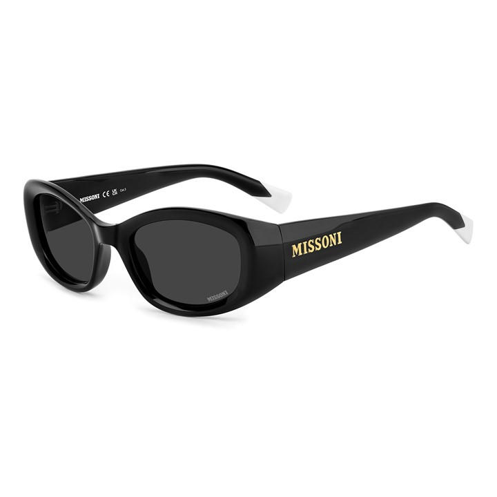 Missoni Women's Black Rectangular Round Sunglasses in Size Ladies, Sports Direct