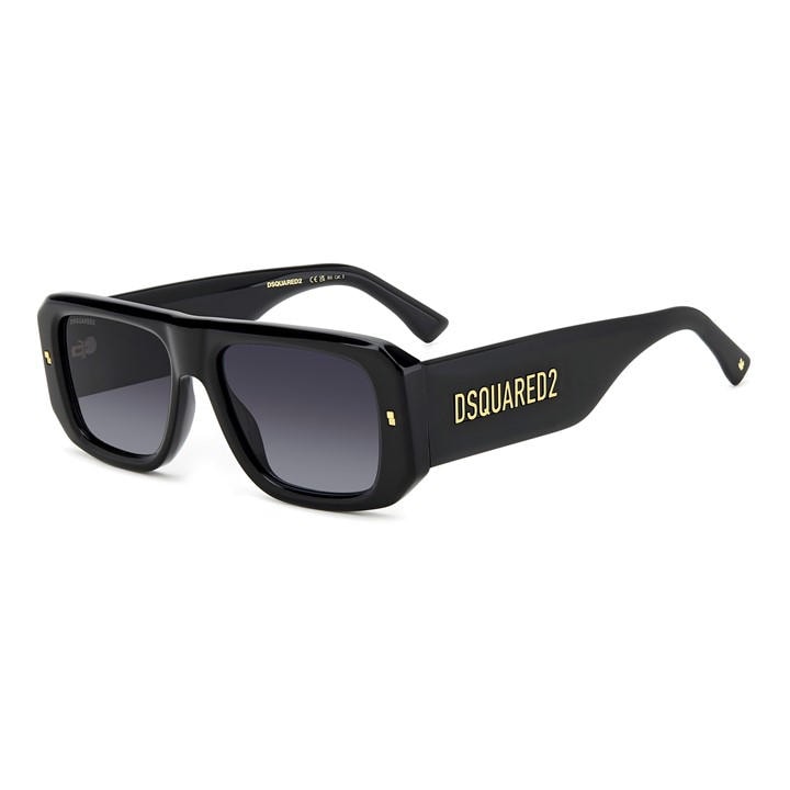 Dsquared2 Men's Black Round Sunglasses in Size Mens, Sports Direct