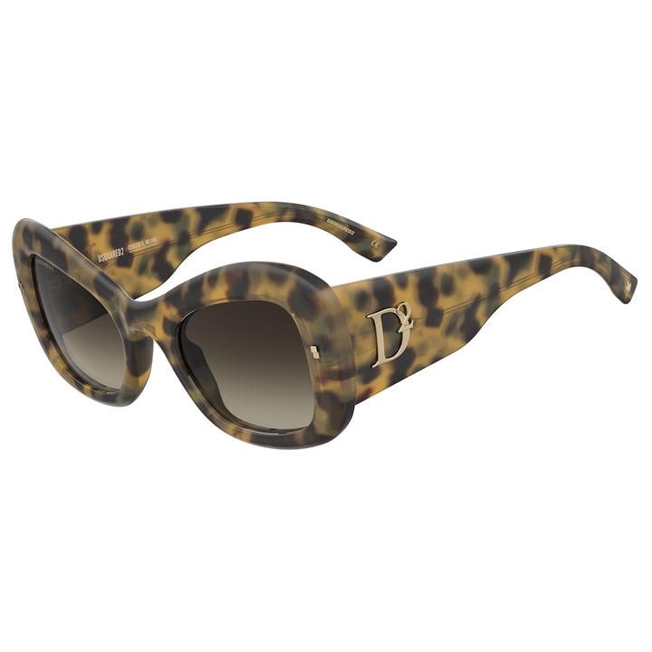 Dsquared2 Women's  Butterfly Round Sunglasses in Size Ladies, Sports Direct