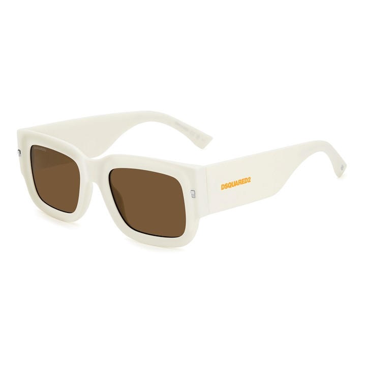 Dsquared2 Men's White Round Sunglasses in Size Mens, Sports Direct