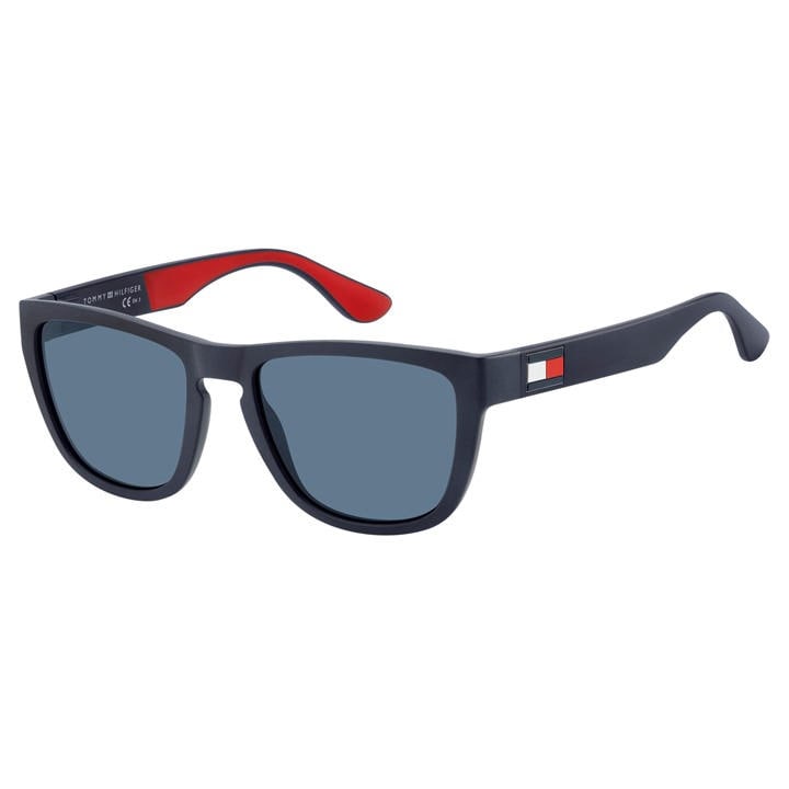 Tommy Hilfiger Men's Blue Round Sunglasses in Size Mens, Sports Direct