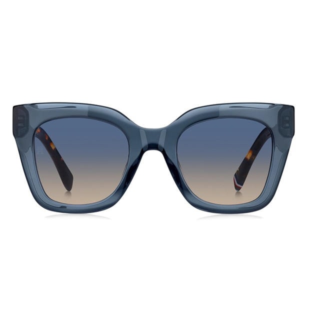Blue - Tommy Hilfiger - Women's Round Sunglasses