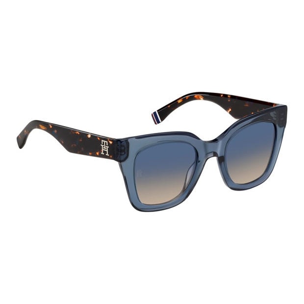 Blue - Tommy Hilfiger - Women's Round Sunglasses
