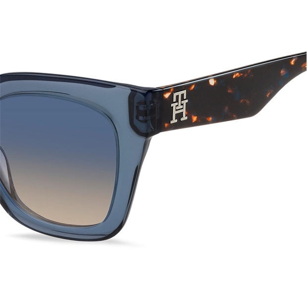 Blue - Tommy Hilfiger - Women's Round Sunglasses