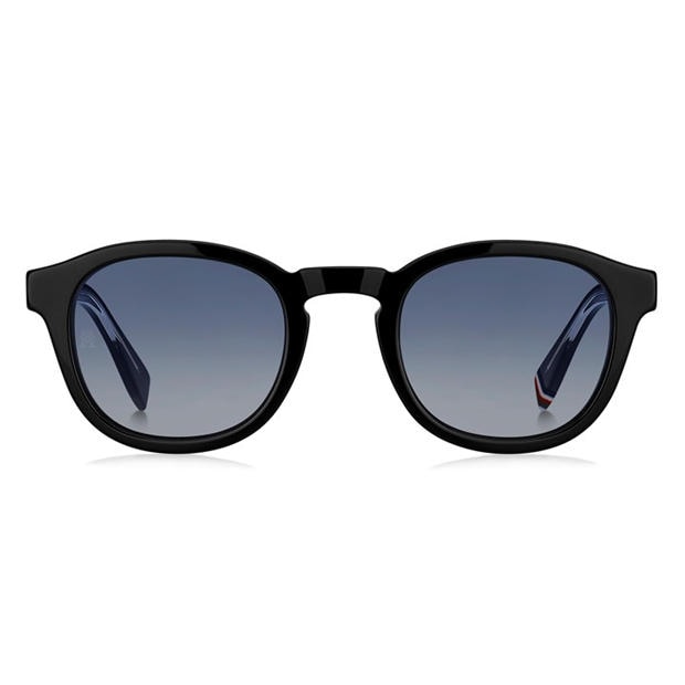 Black - Tommy Hilfiger - Men's Round Sunglasses