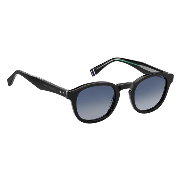 Black - Tommy Hilfiger - Men's Round Sunglasses