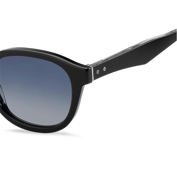 Black - Tommy Hilfiger - Men's Round Sunglasses