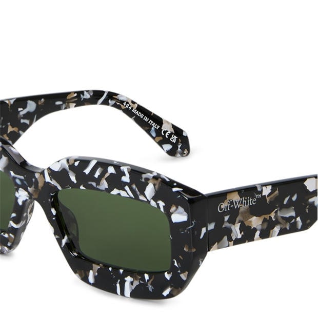 Black/Green - OFF WHITE - Charlotte Sun Sunglasses