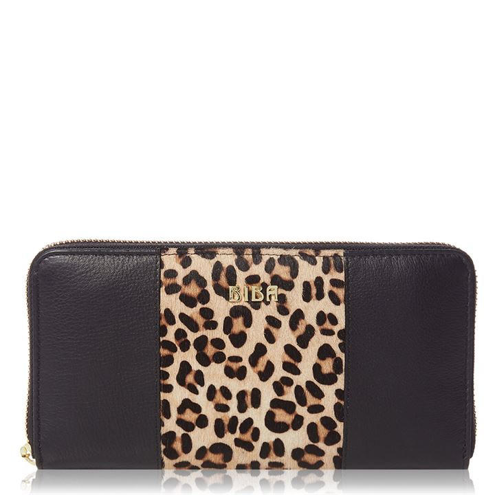 Biba Women's  Leather Zip Around Purse, Sports Direct