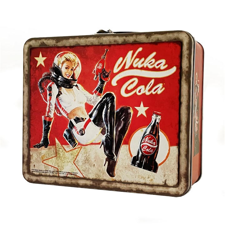 Fallout  None Nuka Cola® Weathered Lunchbox And Flask, Sports Direct