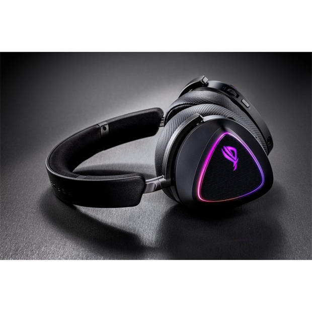Black - ASUS - ASUS ROG Delta II Wireless Headset
