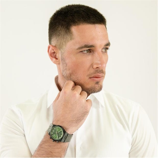Green/Black - Boss - Gents BOSS Candor Prime Chrono Watch