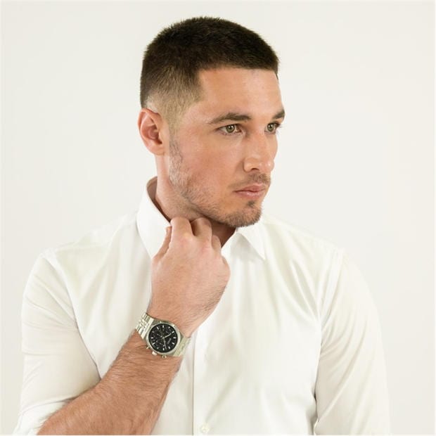 Black/Silver - Boss - Gents BOSS Candor Prime Chrono Watch
