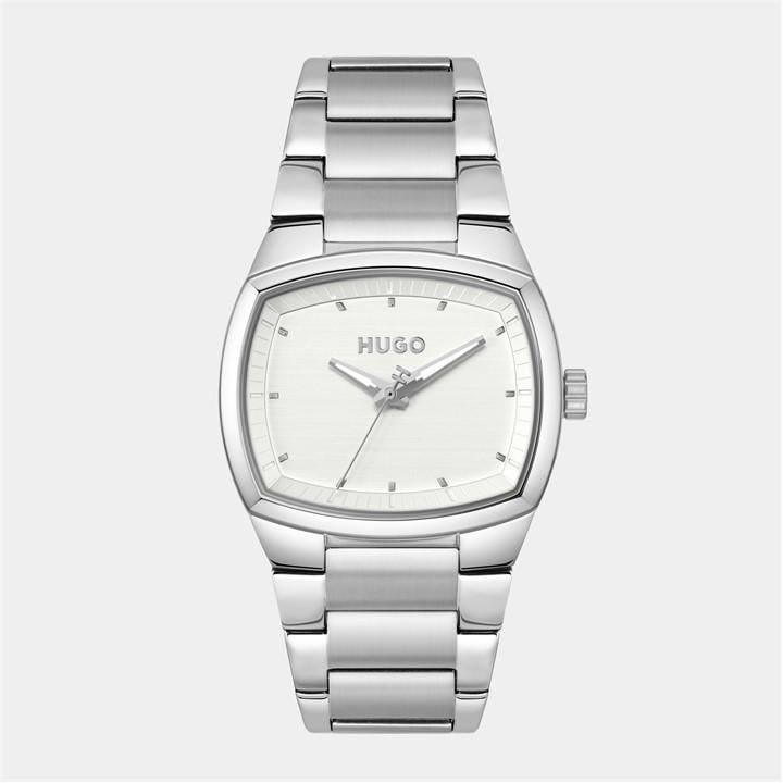 Hugo Men's Silver Gents #Telly Bracelet Watch, Sports Direct