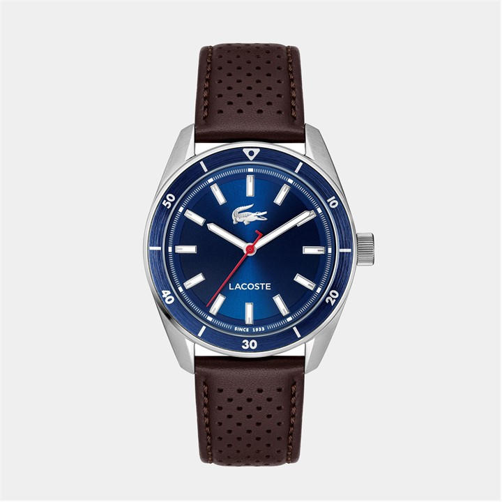 Lacoste Men's Brown Boston Watch, Sports Direct