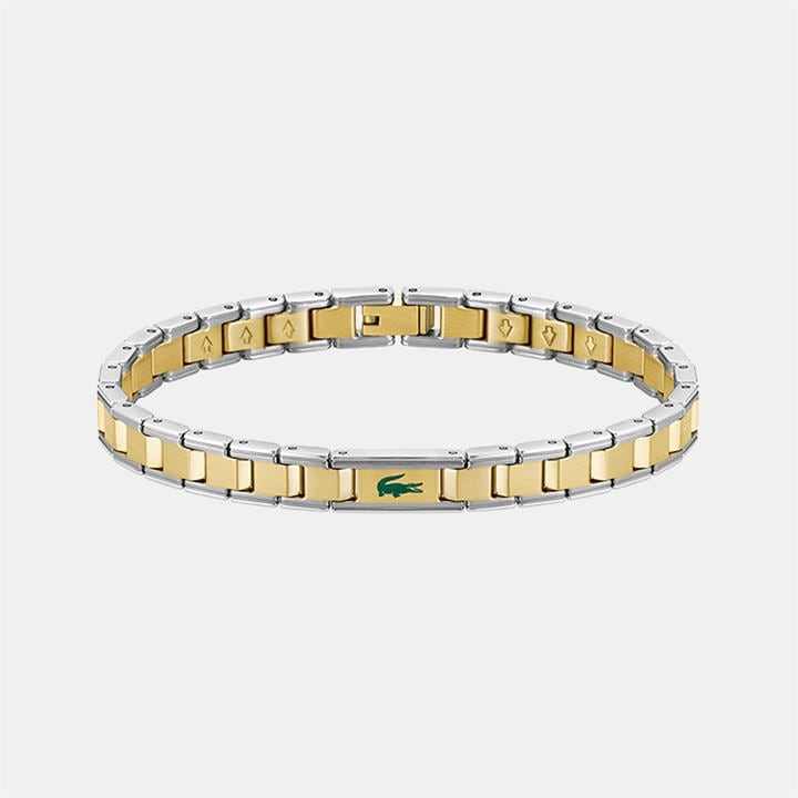 Lacoste Men's Gold Metropole Edge Bracelet, Sports Direct