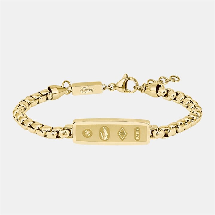 Paris  Men's  District Ip Reversible Pendant Bracelet, Football by Lacoste, Sports Direct