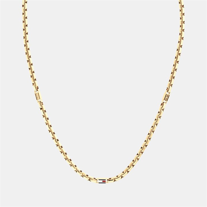 Tommy Hilfiger Men's Gold ’S Necklace, Sports Direct