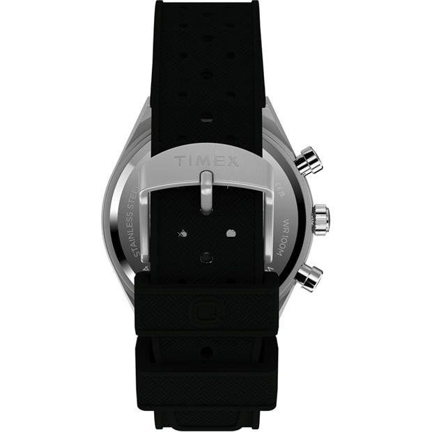 Silver/Black - Timex - Men's Continental Quartz Analogue Watch